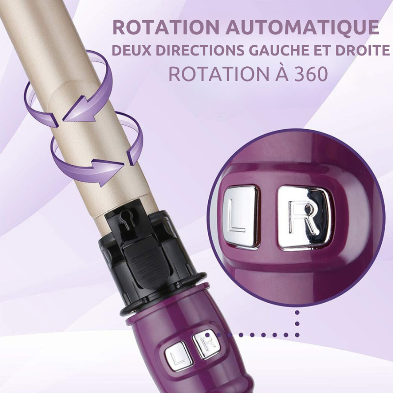 CurlMatic ProWave - Automatic Rotating Curling Iron