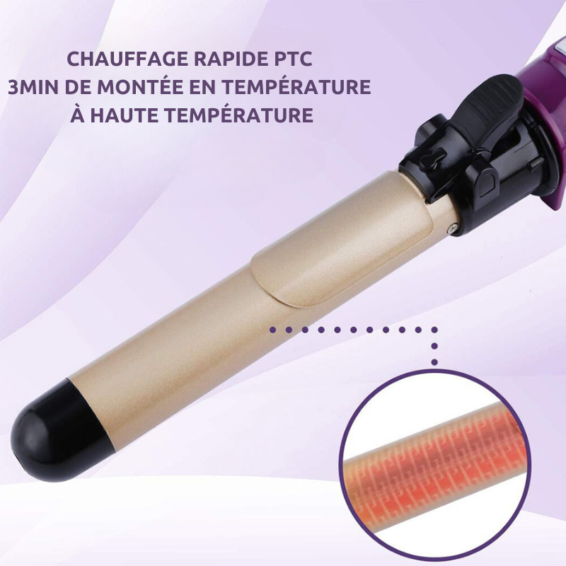 CurlMatic ProWave - Automatic Rotating Curling Iron